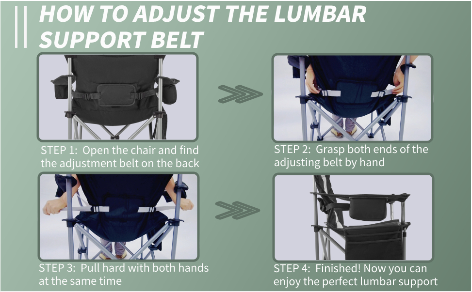 Adjustable Lumbar Support Chair