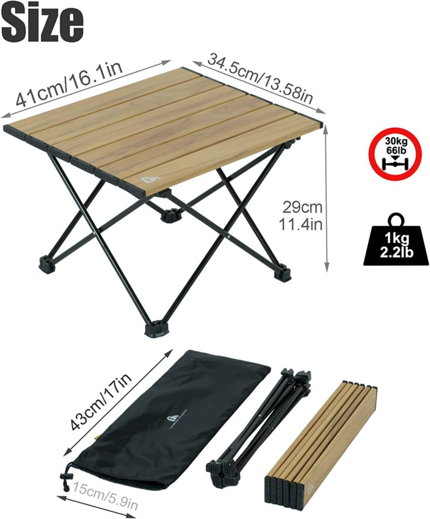 Table Dimensions