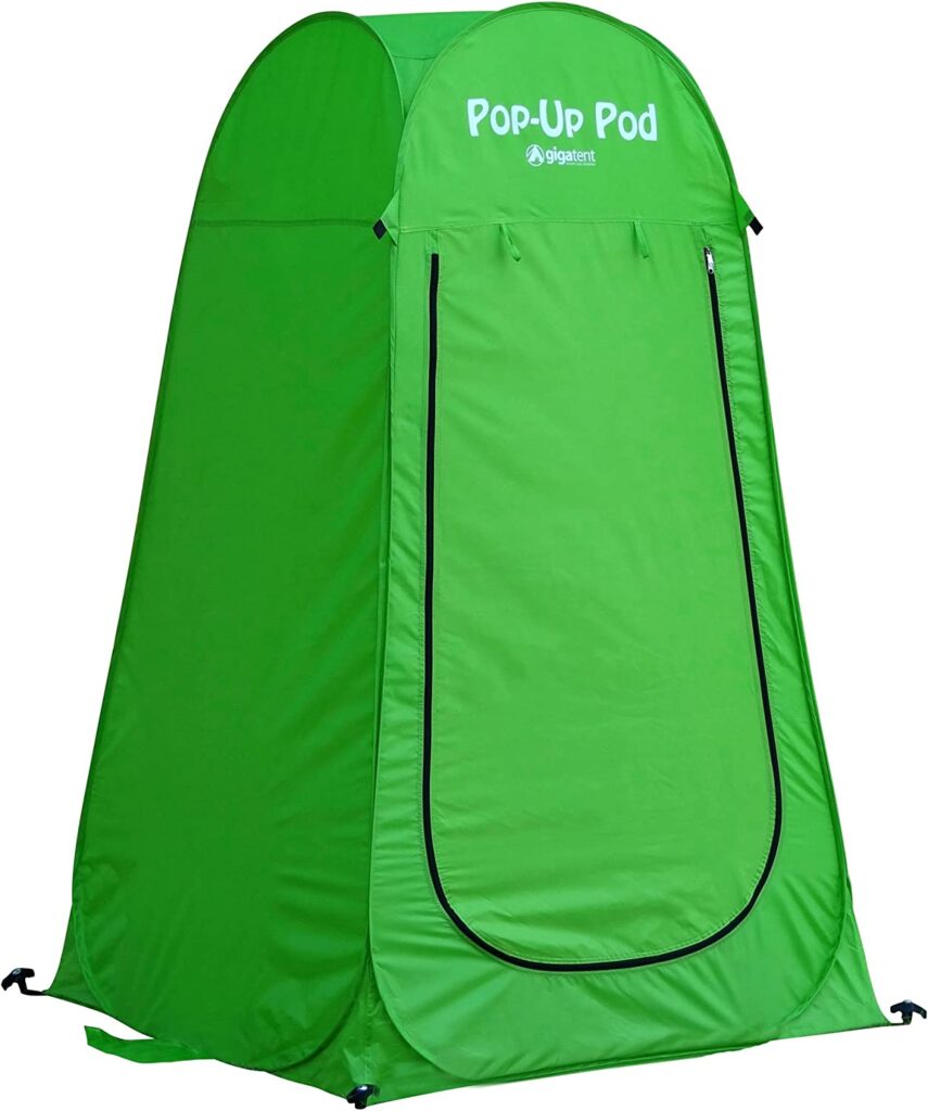 Green Giga Tent Pop up  Shower Tent